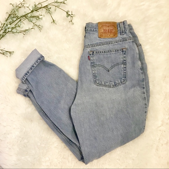 Levi's Denim - Levi’s 550 high rise, tapered leg Mom jeans